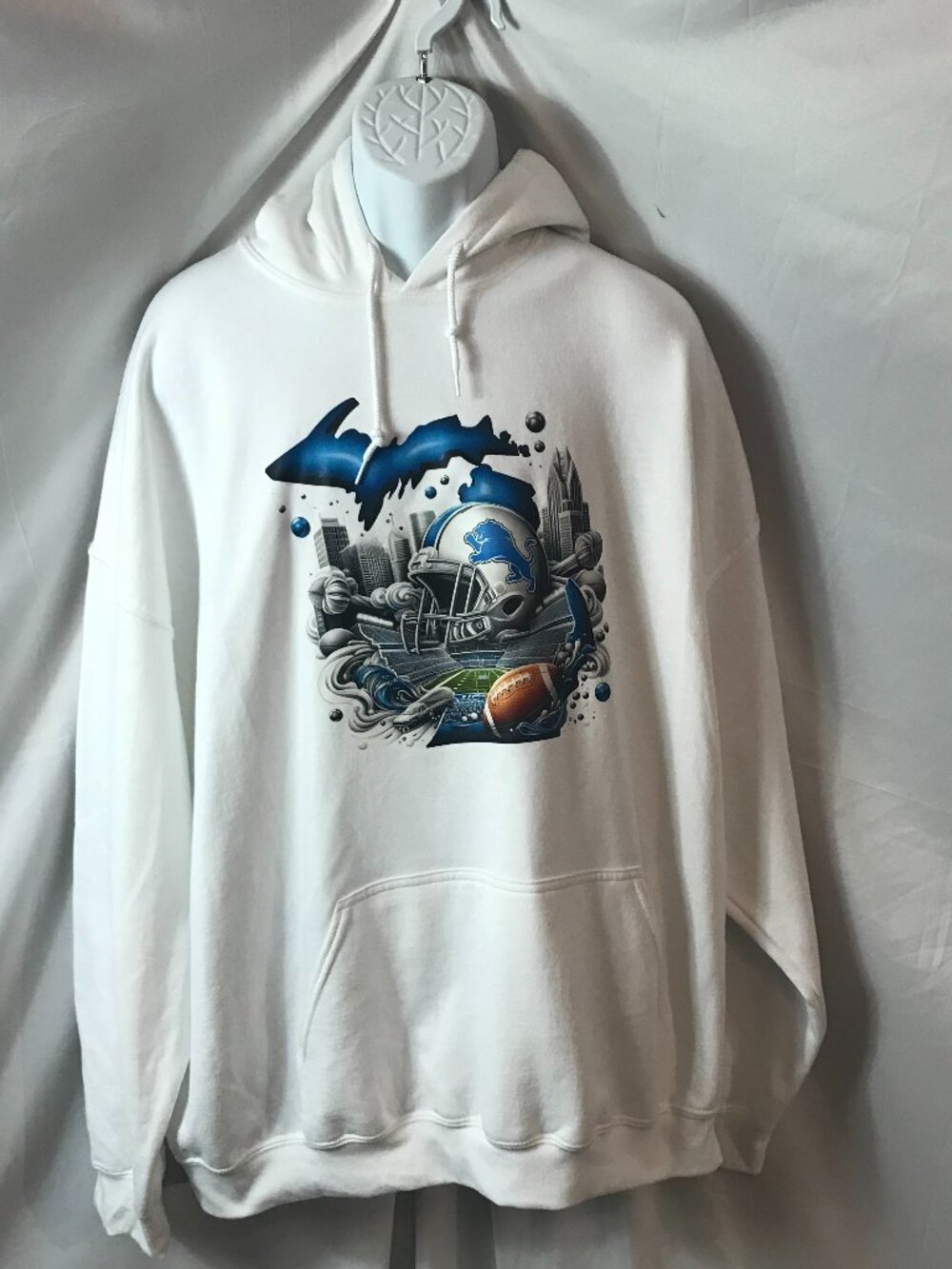 Lions Activewear Athletic Sport Cut Hoodie